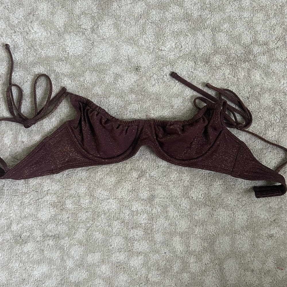 Abercrombie & Fitch Dark Brown Bra